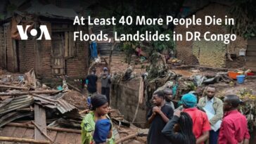 Al menos 40 personas más mueren en inundaciones y deslizamientos de tierra en la República Democrática del Congo