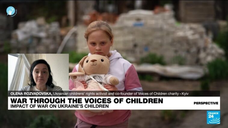Ayudar a los niños ucranianos traumatizados por la guerra: la historia de Olena Rozvadovska