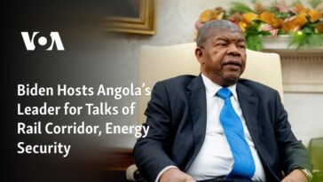 Biden recibe al líder de Angola para conversaciones sobre corredor ferroviario y seguridad energética