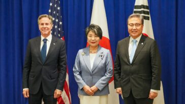 S. Korea, U.S., Japan jointly condemn N. Korea&apos;s ICBM launch