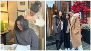 Deepika Padukone se convierte en estilista de su mejor amiga durante un viaje de chicas a Londres: 'Peinarse con la única e inigualable'