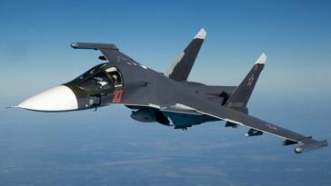Defensores ucranianos derriban al cazabombardero ruso Su-34