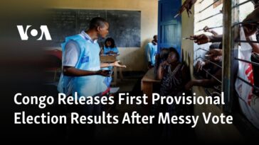 El Congo publica los primeros resultados electorales provisionales tras una votación desordenada
