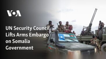 El Consejo de Seguridad de la ONU levanta el embargo de armas al gobierno de Somalia