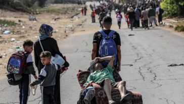 El desplazamiento masivo de habitantes de Gaza por parte de Israel encaja con la estrategia de utilizar la migración como herramienta de guerra