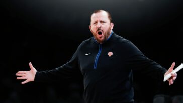 El entrenador de los Knicks, Tom Thibodeau, se desata contra los árbitros
