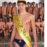 Edoardo Santini, de 21 años, fue elegido el hombre más bello de Italia en 2019, cuando tenía 17 años, en un concurso organizado por ABE