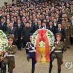 N. Korean leader Kim marks 12th anniversary of father&apos;s death