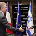 El máximo diplomático francés pide una tregua "inmediata y duradera" en Gaza durante su visita a Israel