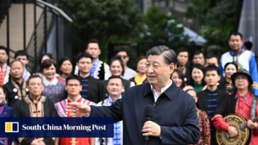 El presidente chino hace escala en Guangxi en misión tecnológica y de unidad étnica de la Asean