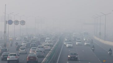 El smog invernal cubre las capitales del sur de Asia, Dhaka y Nueva Delhi.