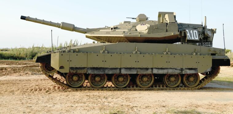 Merkava Barak tank credit: Ministry of Defense Spokesperson