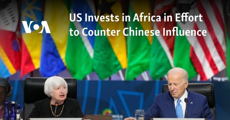 Estados Unidos invierte en África en un esfuerzo por contrarrestar la influencia china