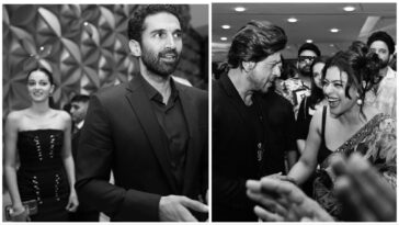Fotos internas del estreno de The Archies: Aditya Roy Kapur, Ananya Panday en un marco, Shah Rukh Khan-Kajol comparten una risa