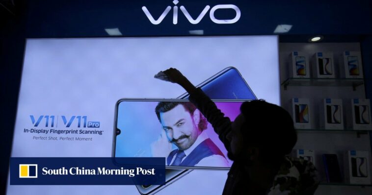 India arresta a dos altos empleados del fabricante chino de teléfonos inteligentes Vivo