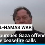 Israel continúa con su ofensiva en el sur de Gaza en medio de llamados a un alto el fuego