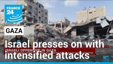 Israel continúa intensificando sus ataques mientras se dispara el número de muertos en Gaza
