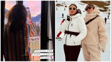 Kareena Kapoor se relaja con Natasha Poonawalla en Suiza y muestra cómo "se mantienen calientes en la nieve".  ver fotos