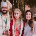 Katrina Kaif y Vicky Kaushal lucen impresionantes en una foto invisible compartida por Anaita Shroff Adajania de su boda.  Ver publicación
