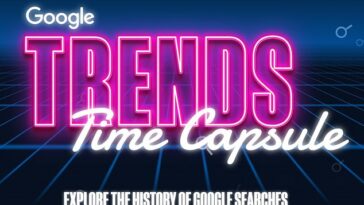 Google ha lanzado una herramienta interactiva denominada Trends Time Capsule, que ofrece una visión única de lo que el mundo ha estado buscando durante los últimos 25 años.