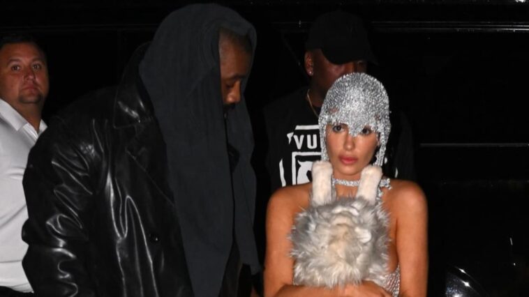 La esposa de Kanye West, Bianca Censori, luce otro conjunto 'clasificado X' en la fiesta de cumpleaños de DJ Khalid