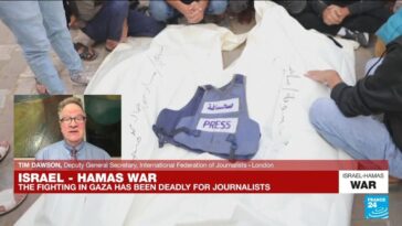 La guerra de Gaza es el conflicto más mortífero para los periodistas en la historia reciente