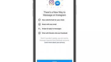En agosto de 2020, Facebook lanzó una actualización que fusionó Instagram con Messenger.  Pero ahora la empresa está poniendo fin a la compatibilidad entre aplicaciones.