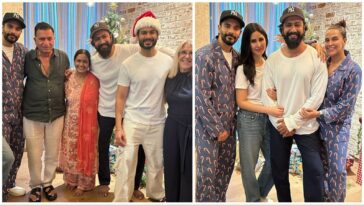 Los padres de Vicky Kaushal y la madre de Katrina Kaif también asistieron a la fiesta de Navidad de la pareja, revelan las nuevas fotos de Neha Dhupia