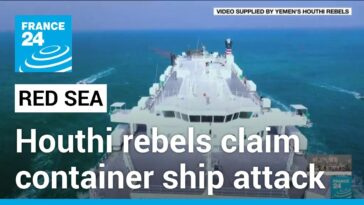 Los rebeldes hutíes se atribuyen la responsabilidad del ataque a un buque portacontenedores en el Mar Rojo