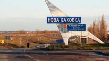 Los rusos anuncian la 'evacuación' de la población de la ocupada Nova Kakhovka