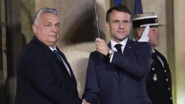 Macron recibe a Orban de Hungría en un intento por desbloquear el apoyo de la UE a Ucrania
