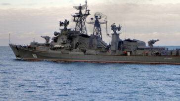 No se detecta ningún portamisiles ruso en el Mar de Azov y el Mar Negro