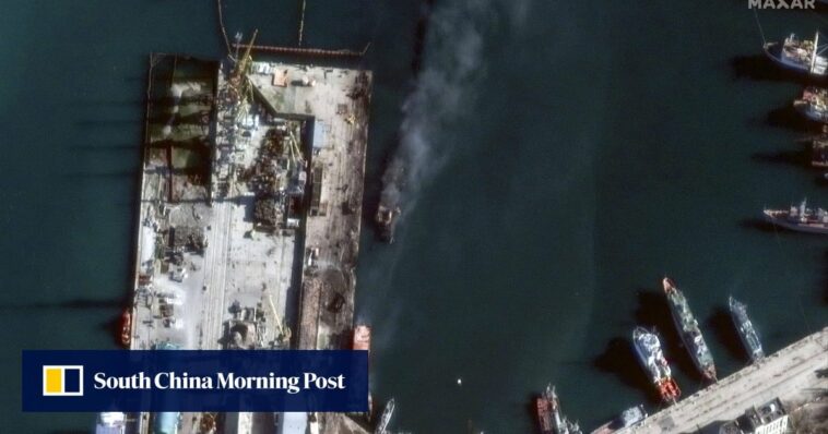 Putin se ve obligado a reubicar barcos en Crimea tras los ataques en Ucrania