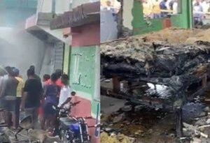 RD: Explosión en provincia de San Cristóbal deja seis heridos