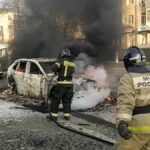 Rusia golpea a Ucrania tras un mortal ataque en una ciudad fronteriza