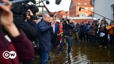 Scholz de Alemania visitará las zonas afectadas por las inundaciones