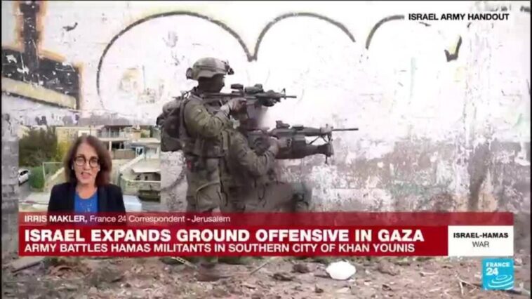 Tropas israelíes luchan contra Hamás en la principal ciudad del sur de Gaza