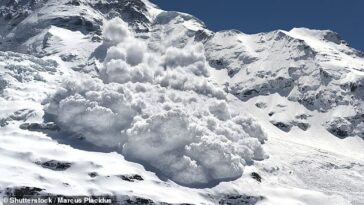 Se cree que una mujer británica y su hijo murieron en una avalancha que se salió de pista con un instructor de esquí en una montaña francesa (Foto de archivo)