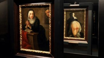 VÍDEO : El Museo del Prado de Madrid revela la parte trasera oculta de obras maestras del arte