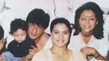 Viral Again: Pic Of Shah Rukh Khan, Gauri And Little Aryan At Kajol