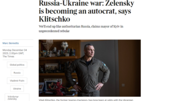 "Zelensky se está volviendo autocrático": el alcalde de Kiev, Vitaly Klitschko, critica al líder de Ucrania