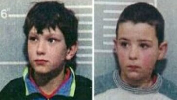 Jon Venables (izquierda) y Robert Thompson (derecha) asesinaron a James Bulger, de dos años, cuando solo tenían 10, lo que los convirtió en los asesinos convictos más jóvenes de la historia británica.