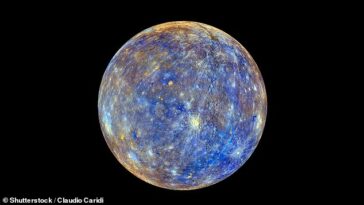 Los científicos han revelado que el polo norte de Mercurio podría tener las condiciones adecuadas para albergar algunas