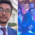 Aamir Khan baila con todo su corazón al ritmo de Aati kya Khandala en la boda de su hija Ira Khan.  Mirar