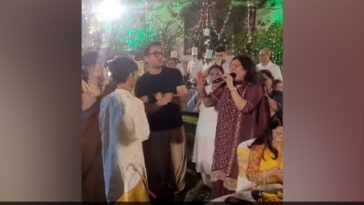 Aamir Khan And Ex-Wife Kiran Rao Dancing At Ira Khan And Nupur Shikhare