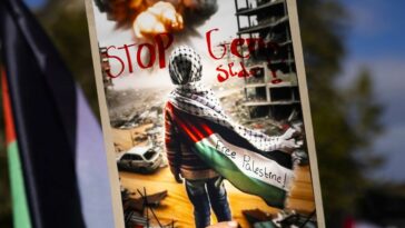 Activistas pro palestinos realizan la primera protesta en Suiza tras la prohibición