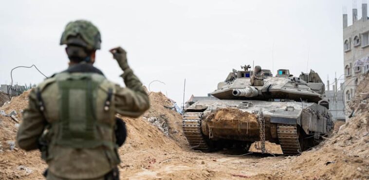 Israeli forces in Gaza credit: IDF Spokesperson