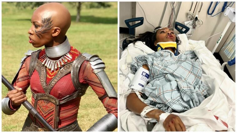 Carrie Bernans de Black Panther herida en un accidente en Nueva York, su familia comparte fotos del hospital: 'Ella sufre mucho'
