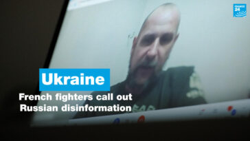 Combatientes franceses del ejército ucraniano denuncian la desinformación rusa sobre los "mercenarios muertos"