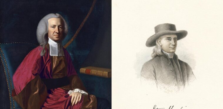 Dos colonos tenían identidades similares, pero uno se sintió obligado a permanecer leal y el otro a rebelarse.